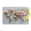 Wereldkaart - Rozen - Roze Placemat vinyl groot -zzzproduct_Kitchenyeah-website