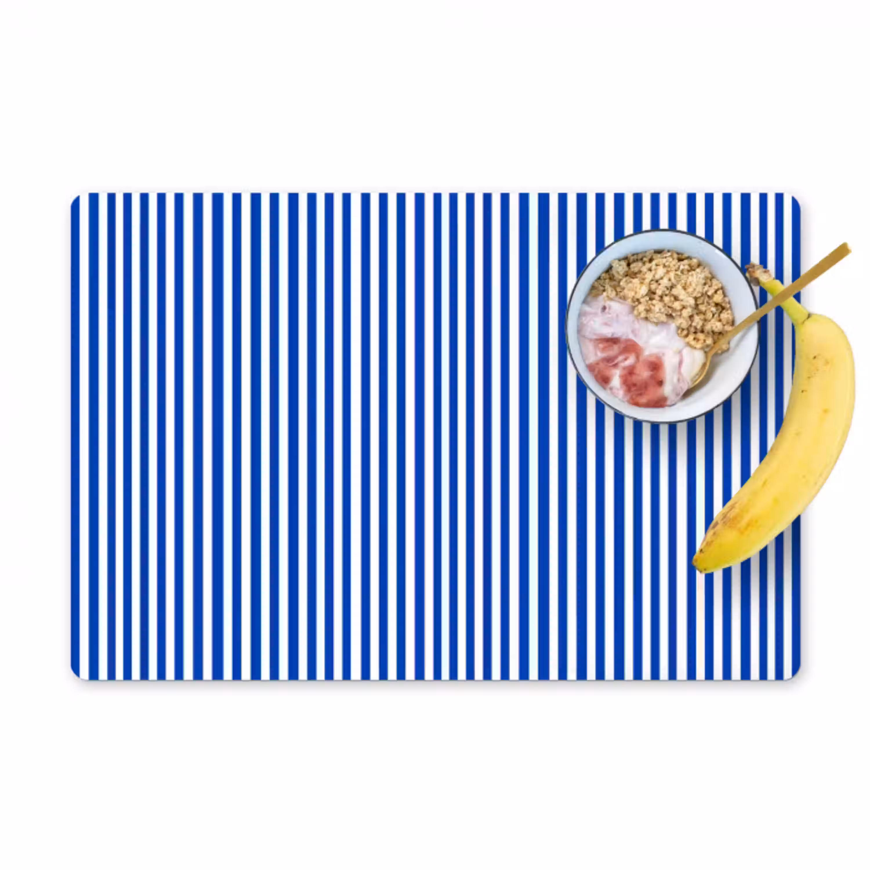 Klassiek - Strepen - Blauw Placemat vinyl groot 368 -zzzproduct_Kitchenyeah-website