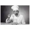 Chef - Spaghetti - Pasta poster papier klein -3d