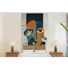 Geometrisch - Strakke vormen - Kleurrijk fotobehang vinyl groot -bed