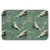 Kersenbloesem - Kraamvogels - Groen Badmat klein 997 -3d