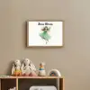 Bosfee - Groen - Sprookje Light Box met batterij (Wandlamp kind) middel -sfeer2_kind