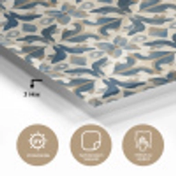 Tegel - Patroon - Blauw - Beige plexiglas 5mm klein 11 -wsfeer2_DE