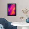 Abstract - Patroon - Kleurverloop fotolijst zwart zonder passe partout klein -sfeer4
