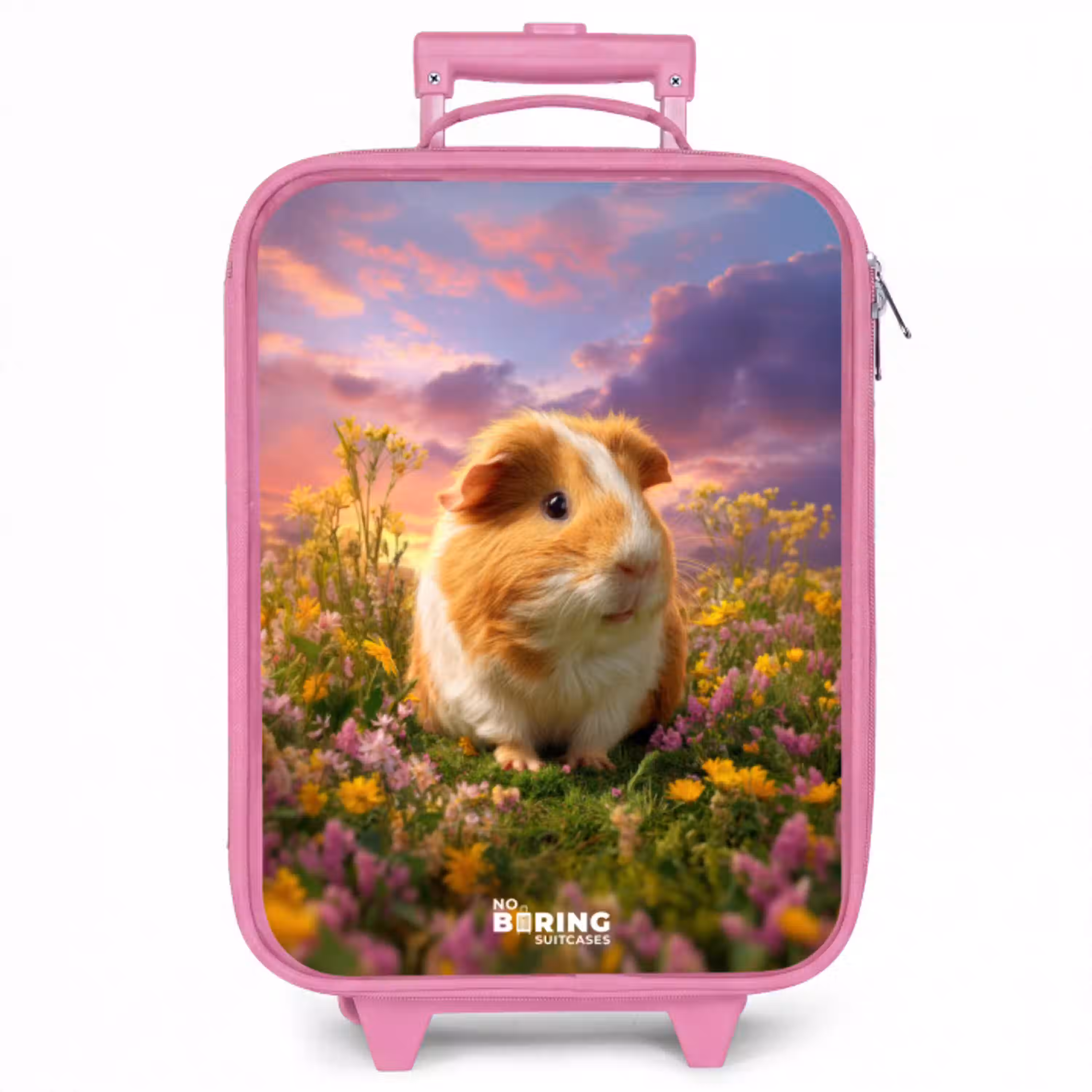 Cavia - Natuur - Dier Kinderkoffer - Roze klein -zzz_website3d