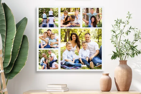 Canvas collage familie