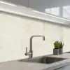 Crème - Egaal - Beton keuken achterwand 2 middel 871 -3d_schuin