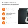 Hond - Garde - Kok Inductie beschermer vinyl 3mm klein -zzzzzzz-td-ups