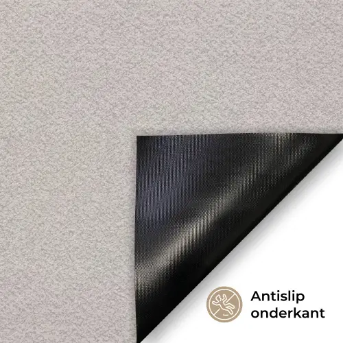 Katoenbol - Minimalistisch - Wit Deurmat klein -antislip_NL