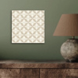 Patroon - Klassiek - Beige aluminium wit klein 46 -sfeer2