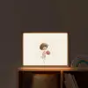 Beige - Jongen - Stippen - Basketbal Light Box met batterij (Wandlamp kind) middel -sfeer1_kind