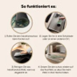 Patroon - Kleurrijk - Sierlijk - Groen Inductie beschermer vinyl 3mm middel -tsfeer9_DE