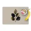 Beukenbladeren - Bruin - Groen - neutraal Placemat vinyl groot -zzzproduct_Kitchenyeah-website