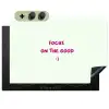 Focus - Beige - Roze - Smiley Inductie beschemer met haakjes klein -3d