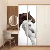 Paard - Modern - Balans deurposter klein -sfeer3