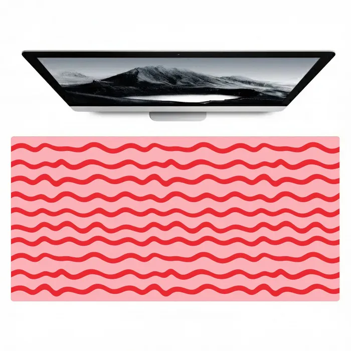 Speels - Patroon - Rood Muismat XXL klein 681 -zzz3d