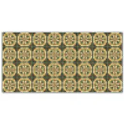 Ornament - Patroon - Groen Balkonbeschermer Duitsland klein 596 -zz_3d