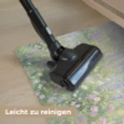 Bloemenveld - Heuvels - Kleurrijk Deurmat klein -reinigen_DE