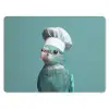 Parkiet - Vogel - Koksmuts - Cute muismat rubber klein -3d