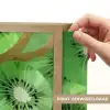 Kiwi - Groen - Pitten Light Box met batterij (Wandlamp) middel -USP_websiteprintNL
