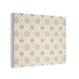Ornament - Klassiek - Goud PET vilt klein 837 -3d