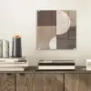 Raster - Halve cirkels - Contrast plexiglas 5mm klein -sfeer1