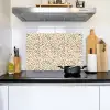Luipaard - Klassiek - Beige Inductie beschemer met haakjes klein 777 -sfeer2