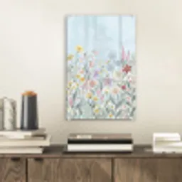 Weidebloemen - Illustratie - Kleurrijk plexiglas 5mm klein -sfeer1