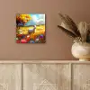 Schaap - Weide - Bloemen aluminium wit klein -sfeer4