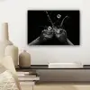 Whickyglazen - Ijs - Spetters - Zwart canvas 2cm klein -sfeer6
