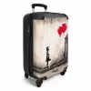 Meisje met ballonnen Koffer - NBS - Handbagage middel -productfoto_3d