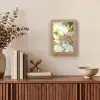 Bloesems - Wit - Zonnestralen -  Bloemblaadjes Light Box met kabel (Tafellamp) klein -sfeer2