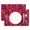 Roze - Slang - Motief Placemat vinyl groot 368 -zzsfeer2_Kitchenyeah-website