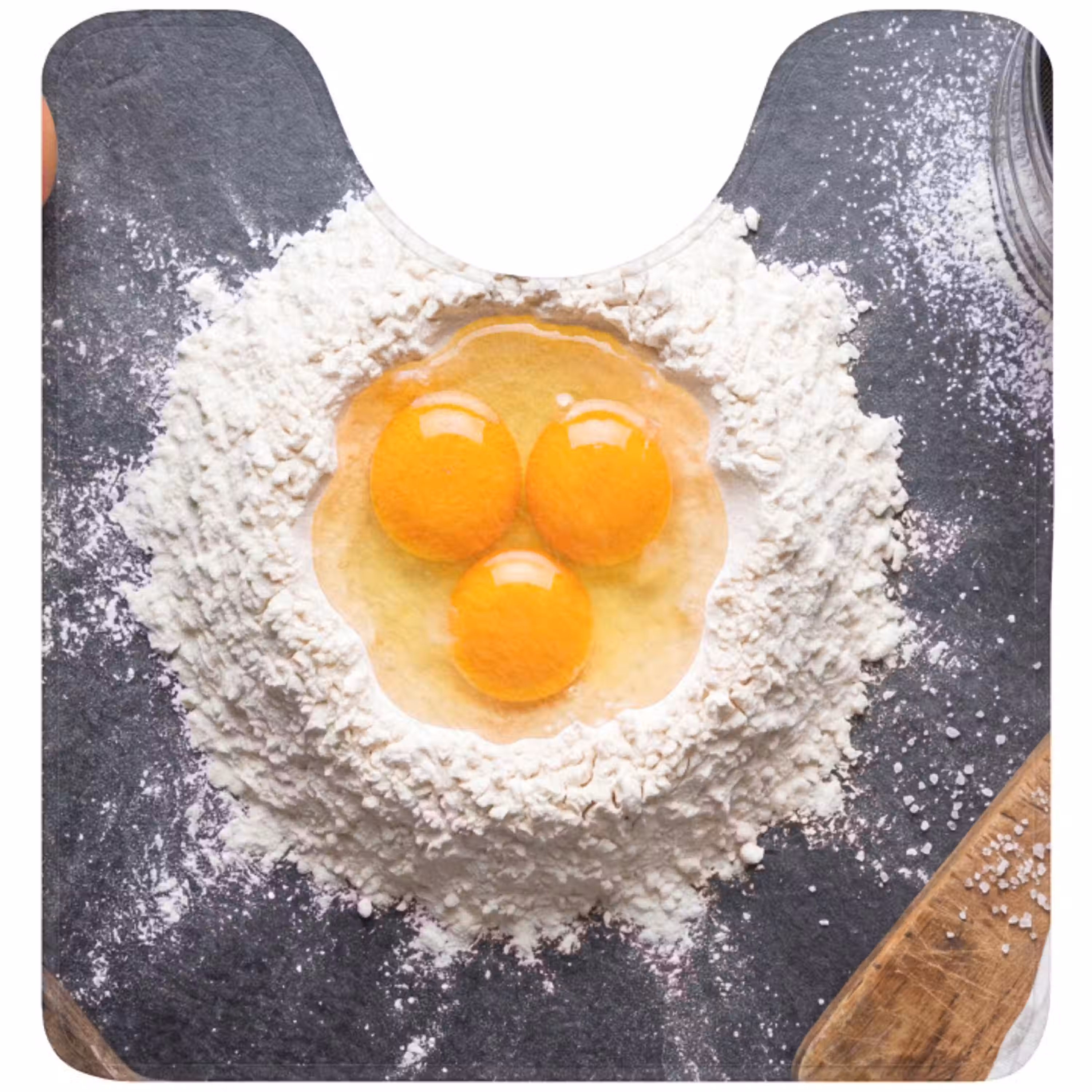 Eten - Bakken - Keuken WCmat U-uitsnede middel -3d
