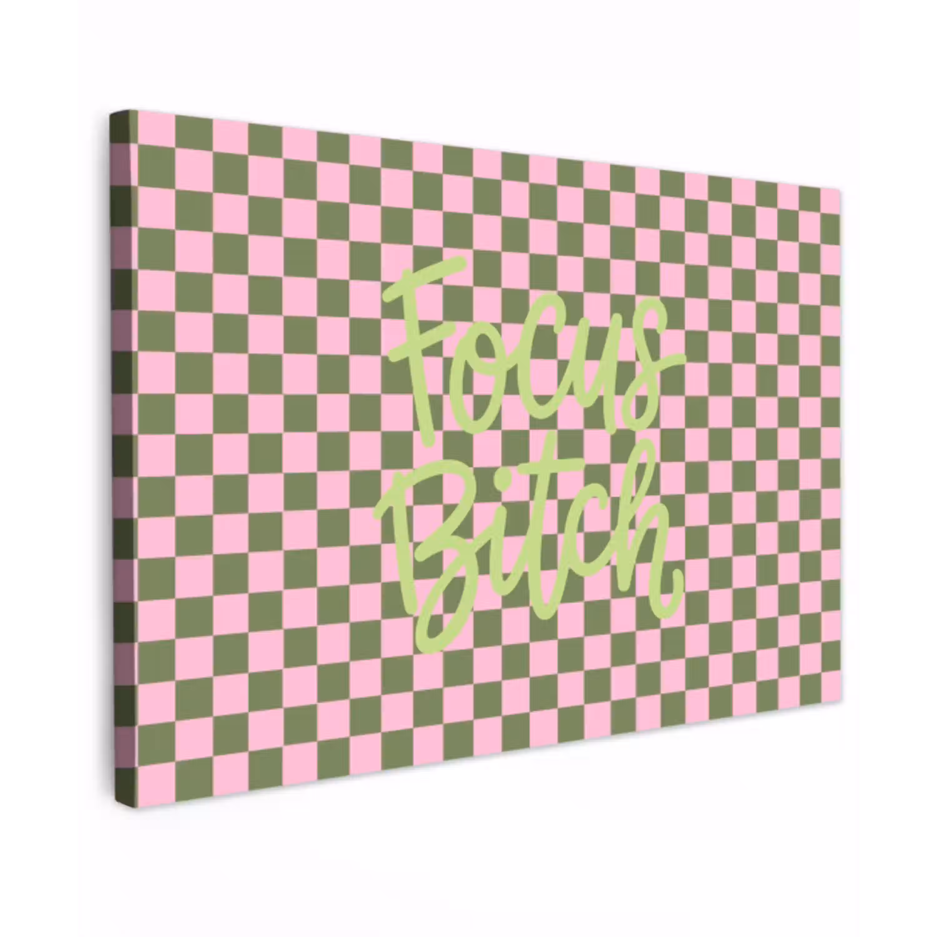 Focus - Vakken - Roze canvas 2cm klein -z3d