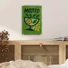 Mojito - Cocktail - Citroen - Groen plexiglas 5mm klein -sfeer4
