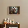 Paard - Natuur - Bloemen - Dieren - Bos Light Box met batterij (Wandlamp kind) middel -sfeer2_kind