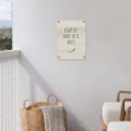 Groen - Quote - Zomer - Chilipeper tuinposter los doek klein -sfeer8