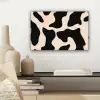 Vlekkenpatroon - Koe - Beige canvas 2cm klein -sfeer6