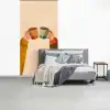 Illustratie - Mokken - Proosten - Bruin fotobehang vinyl groot -slaapkamer