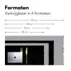Bestek - Goud - Mes - Vork Muismat XXL klein -sfeer5