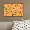 Bloemen - Geschilderd - Geel canvas 2cm klein -sfeer3