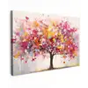 Aquarel - Boom - Kunst - Abstract canvas 2cm klein -z3d