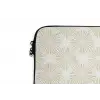 Abstract - Motief - Beige laptophoes neopreen klein 279 -detail