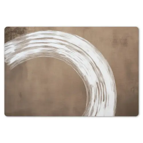 Verf - Bruin - Japandi Placemat vinyl groot -zzsfeer1_Kitchenyeah-website