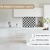 Klassiek - Patroon - Zwart - Wit keuken achterwand 2 middel 865 -sfeer4_ES