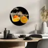 Citrus Splash KitchenYeah - Keuken - Wandcirkel Forex klein -sfeer2