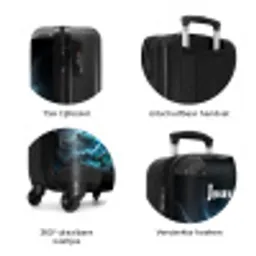 Thunder Wheels NBS - Handbagage koffer - Kinderen Unisex middel zzzzzzzbolletjes_NL