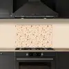 Terrazzo -  Patroon - Kleurrijk - Steen keuken achterwand spatscherm klein 900 -sfeer1