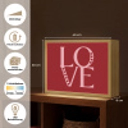 Love - Rood - Hatjes Light Box met batterij (Wandlamp) middel -USP_websiteoverzichtDE